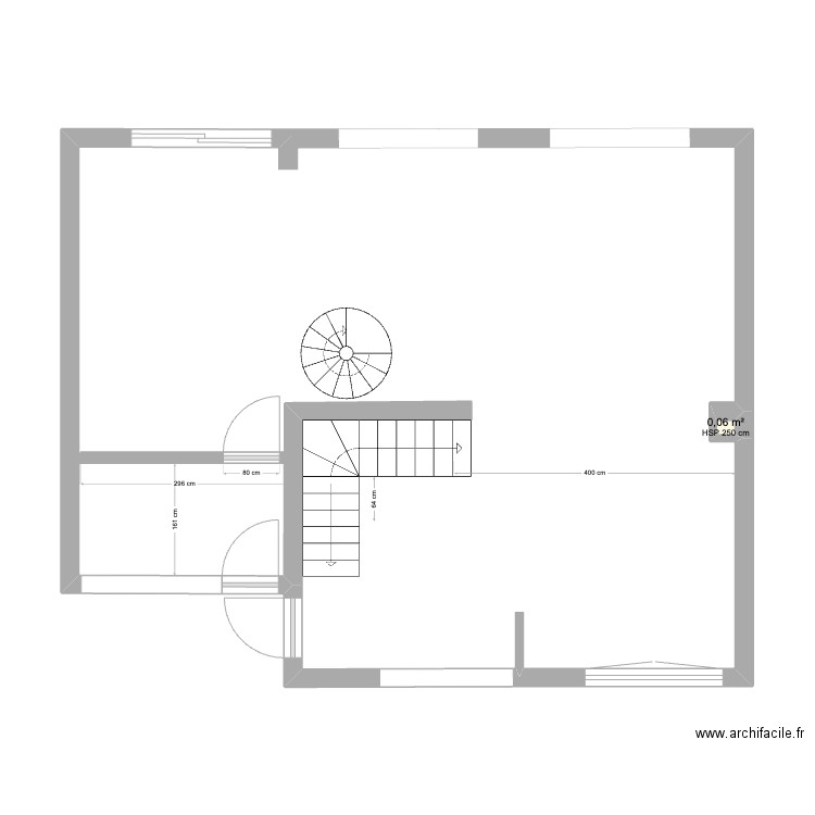 Magnolia RDC - base modifiée light. Plan de 1 pièce et 0 m2