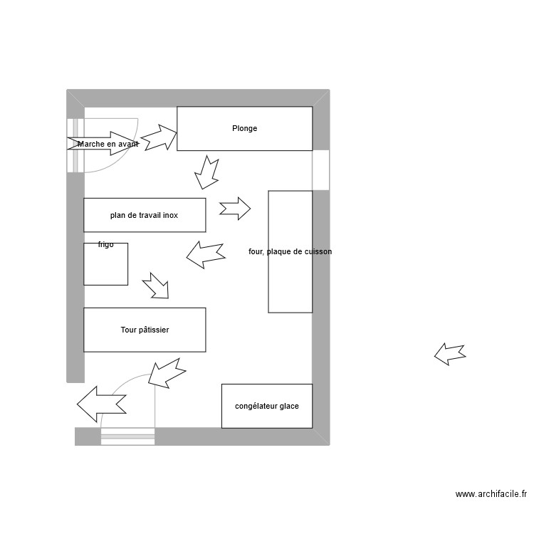 cuisine. Plan de 0 pièce et 0 m2