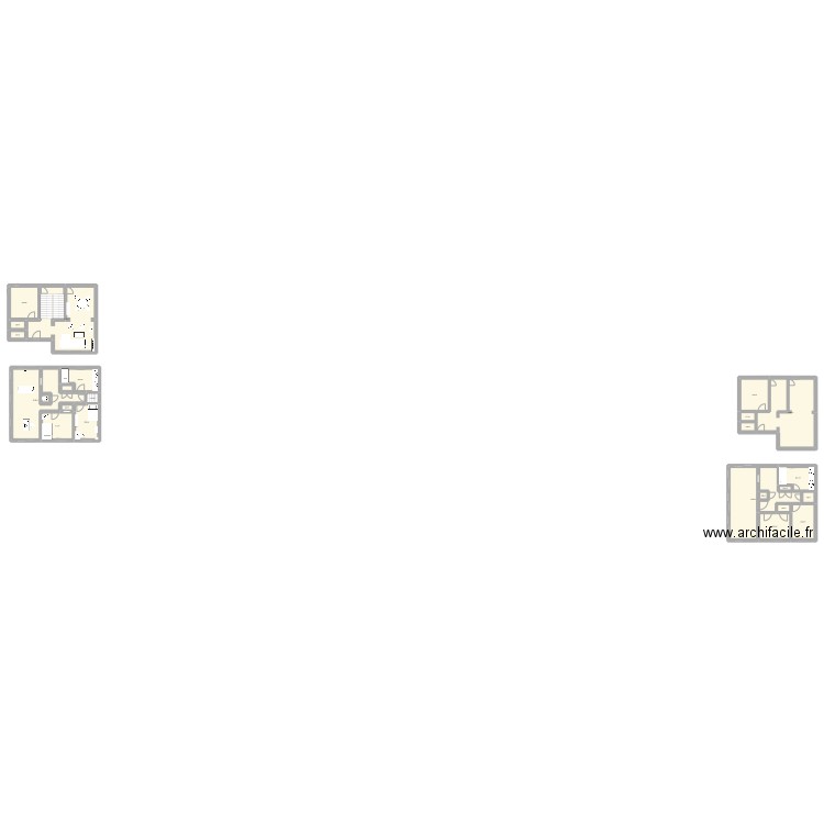 Maison Nuits. Plan de 22 pièces et 271 m2