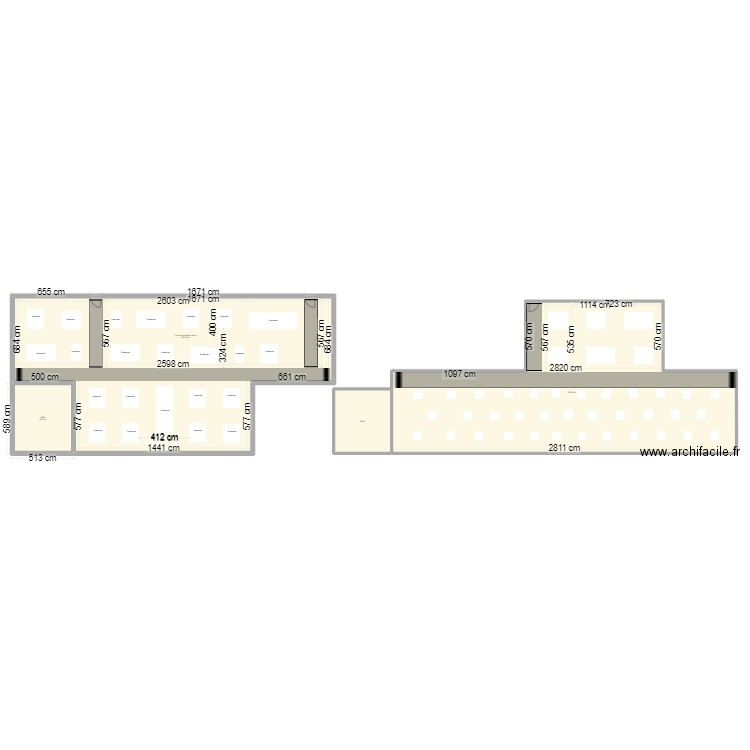 Zones exploitables +2. Plan de 4 pièces et 562 m2