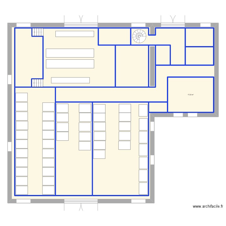 plan fromagerie de javernac 3. Plan de 15 pièces et 590 m2