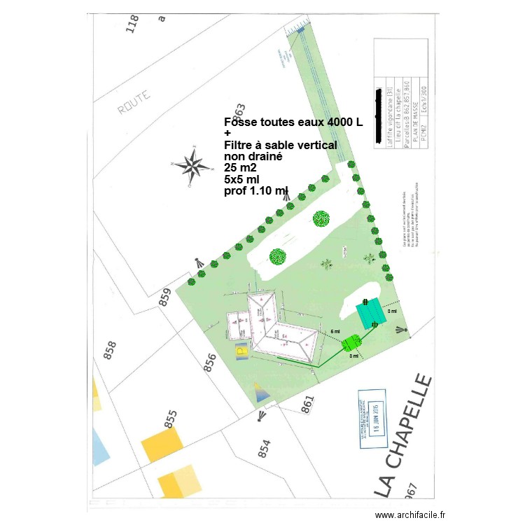 plaza masse2. Plan de 0 pièce et 0 m2