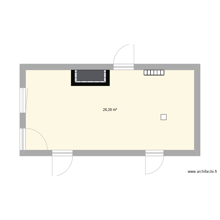 Salle_principale. Plan de 0 pièce et 0 m2