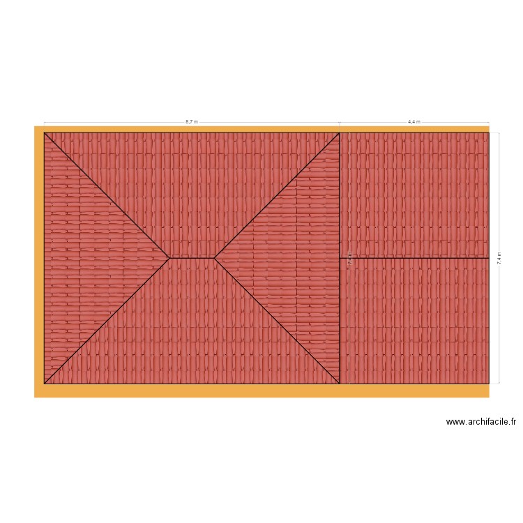 [TOITURE] MATHIEU BLANC. Plan de 0 pièce et 0 m2