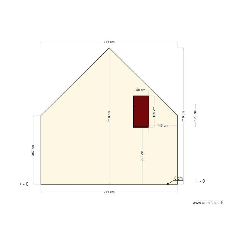 Pignon Nord10. Plan de 0 pièce et 0 m2