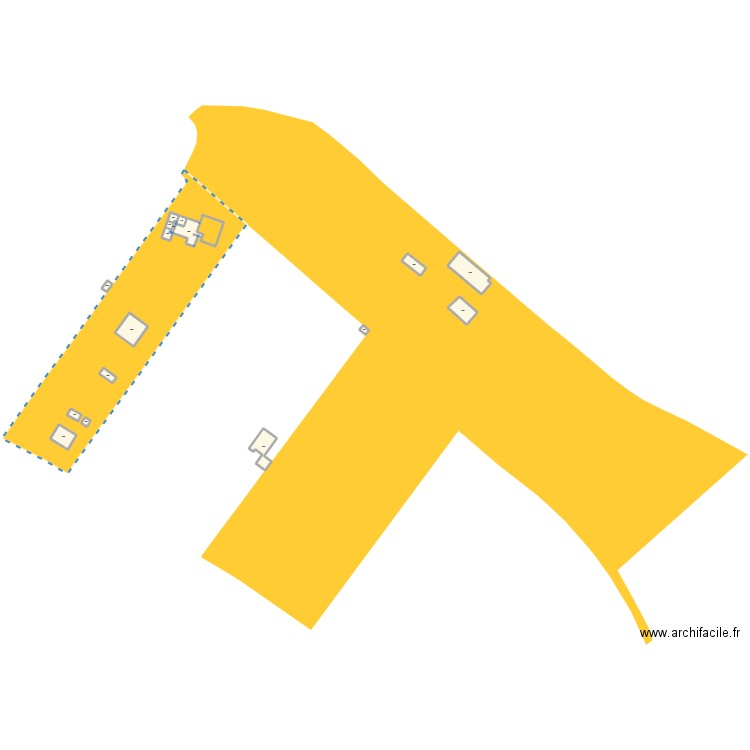 Papa Maman 2. Plan de 17 pièces et 874 m2