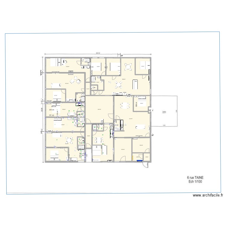 plan albi appartement audit énergétique b. Plan de 30 pièces et 380 m2