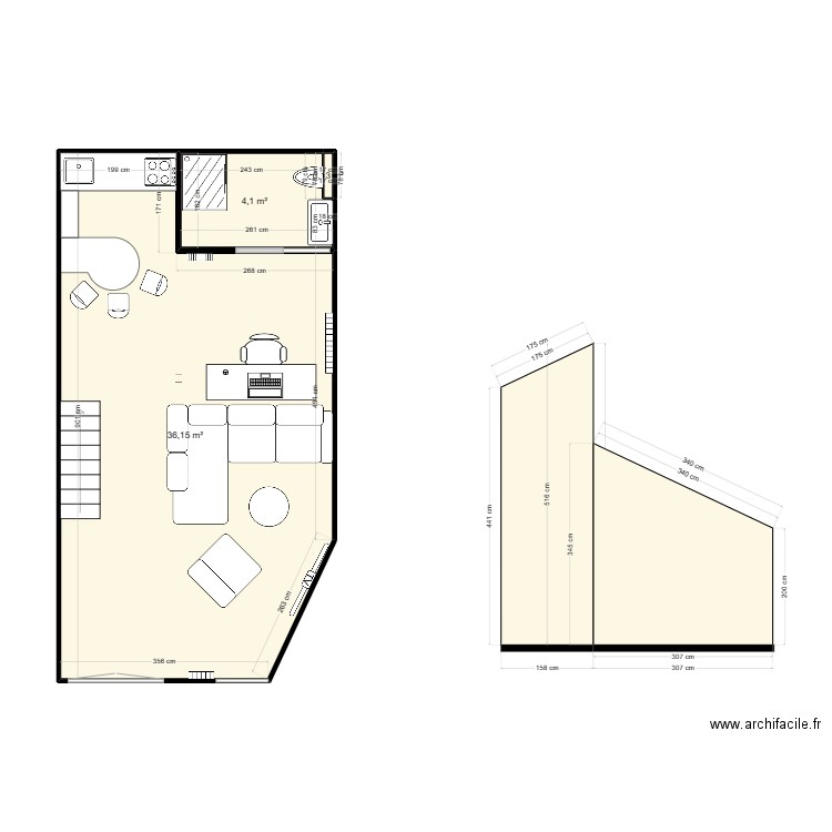 Postel projet 1. Plan de 0 pièce et 0 m2