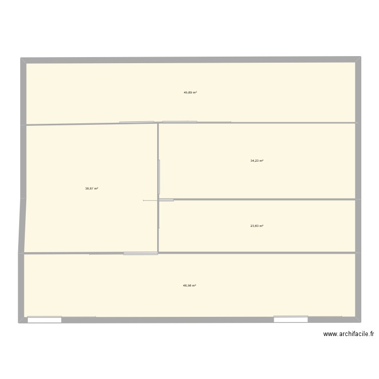 lowry chef d'oeuvre. Plan de 5 pièces et 191 m2