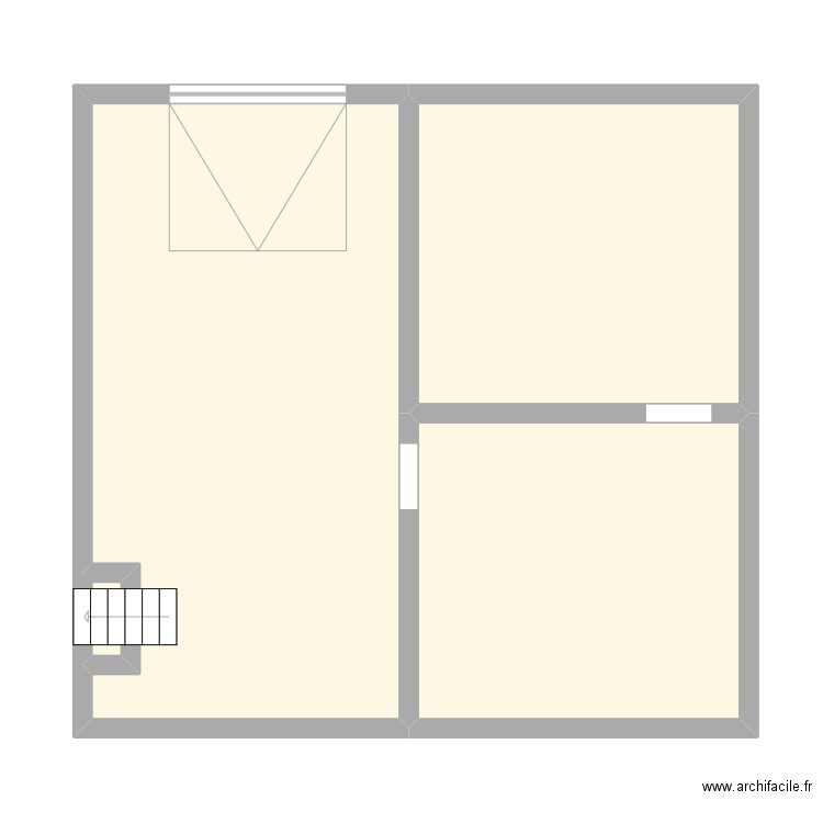 Garage Pontlieue. Plan de 4 pièces et 70 m2