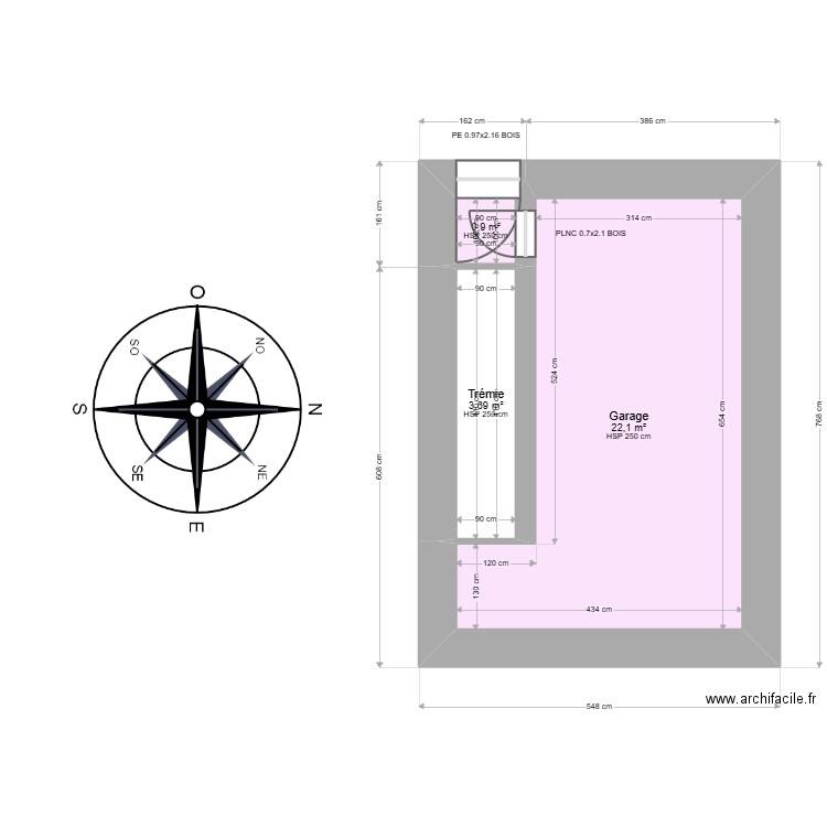  ML25000818  NIANG. Plan de 12 pièces et 81 m2