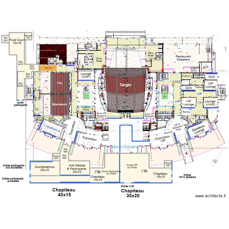 MEDays 2025. Plan de 7 pièces et 1853 m2