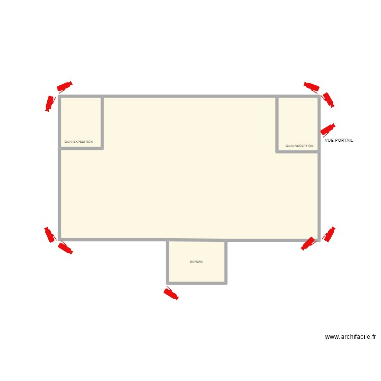 DELISENS. Plan de 4 pièces et 20 m2