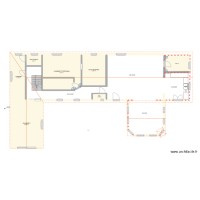 PLAN MAISON MALICORNE RDC 3D