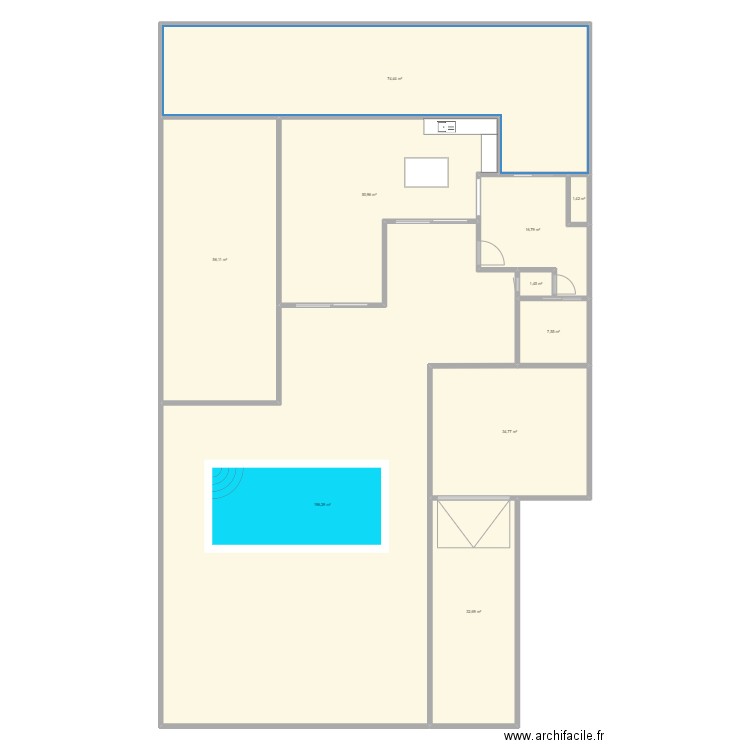 ble. Plan de 10 pièces et 472 m2