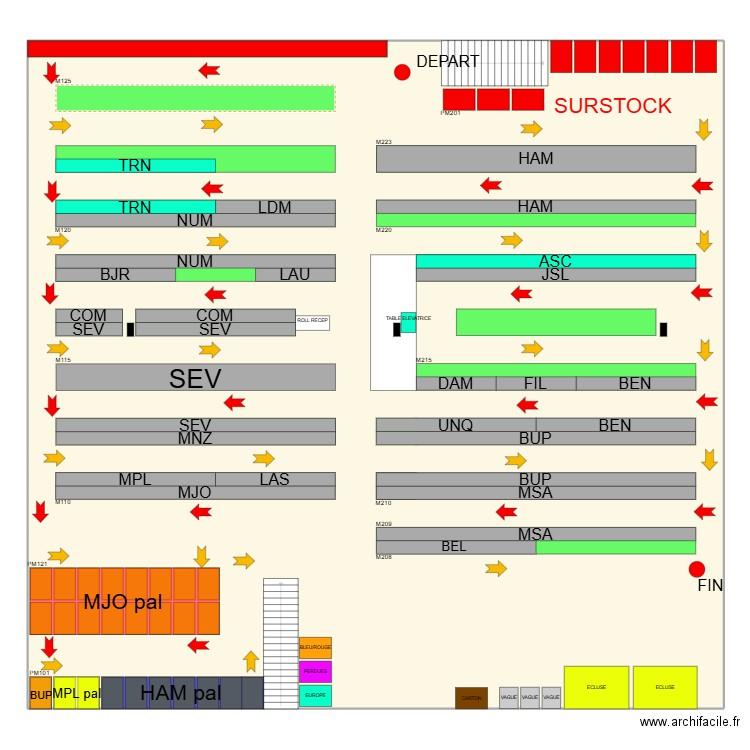 mezza 18/11/2024. Plan de 1 pièce et 656 m2