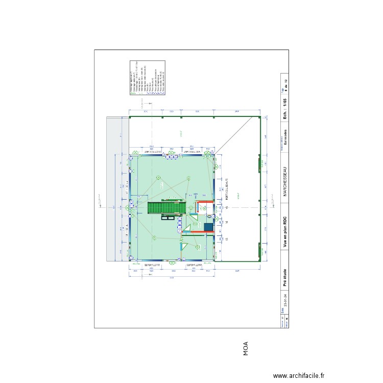 marchesseau elec RDC. Plan de 0 pièce et 0 m2