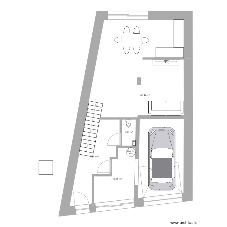 ARI N5. Plan de 10 pièces et 138 m2