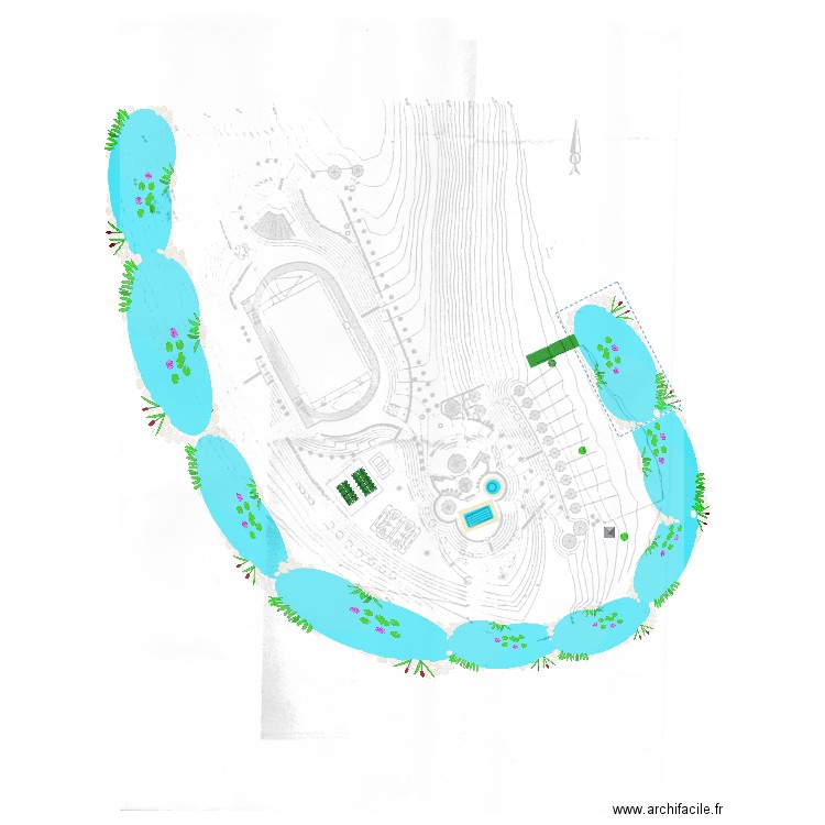 BCEAO JARDIN. Plan de 0 pièce et 0 m2