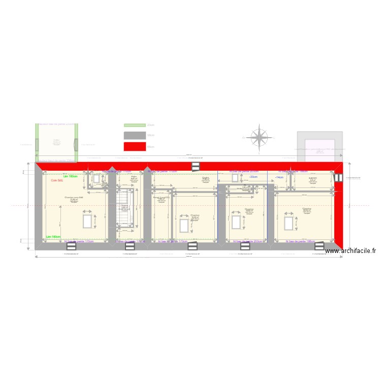 ALAGAPIN. Plan de 20 pièces et 291 m2