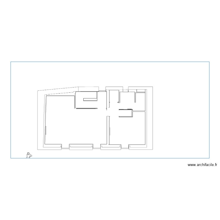 plan bon etage davy. Plan de 0 pièce et 0 m2