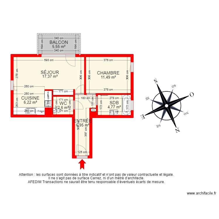 BI17537 -. Plan de 12 pièces et 75 m2