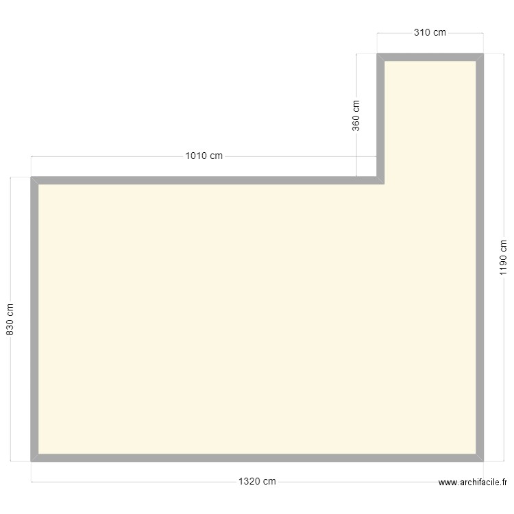 emprise sol cadrastre. Plan de 1 pièce et 111 m2