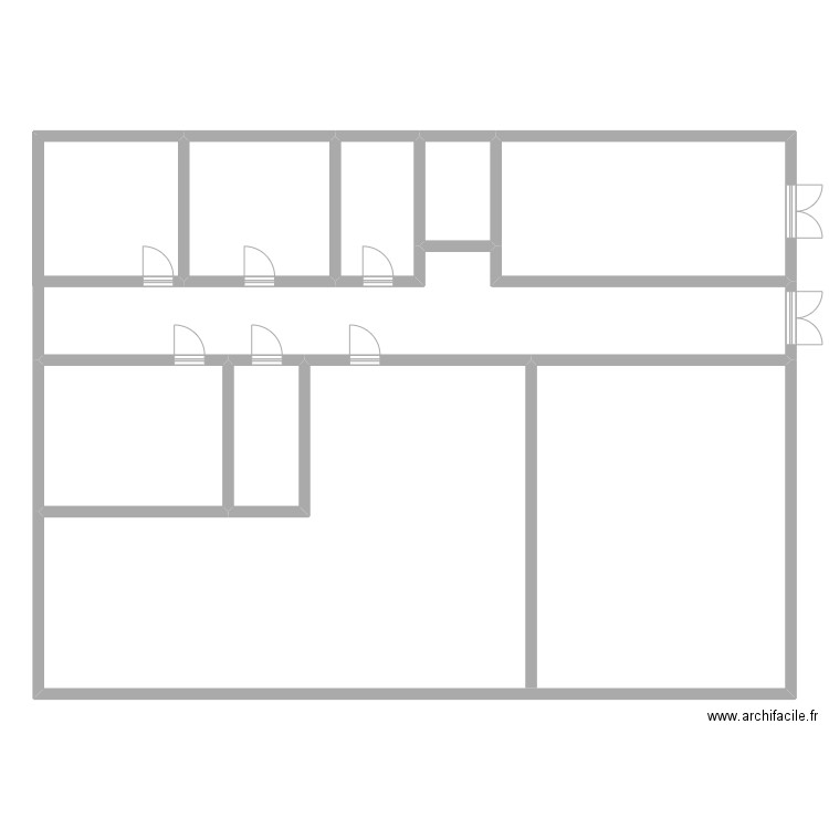 PLAN DU DIAKITE. Plan de 8 pièces et 226 m2