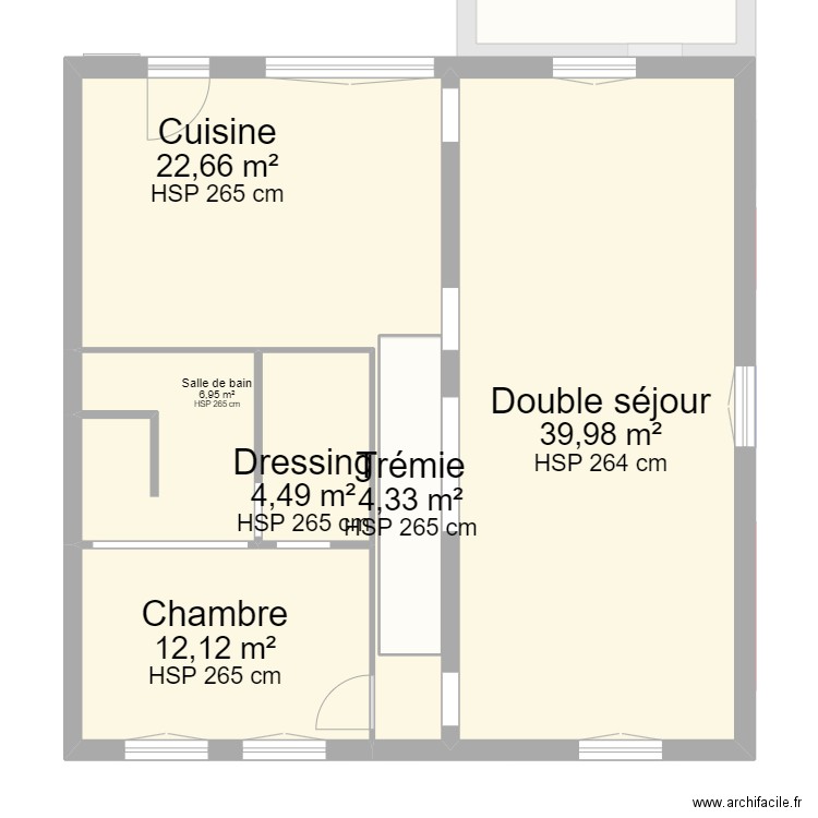 Nonorgues_avec ITI. Plan de 17 pièces et 194 m2