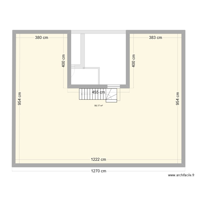 MUSSET 1ER ETAGE. Plan de 12 pièces et 216 m2