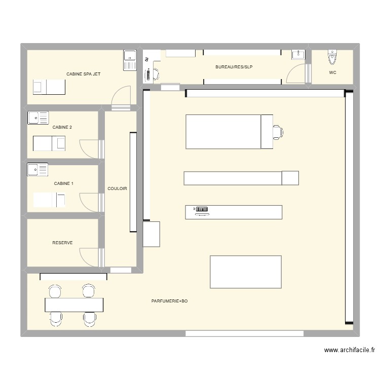 BS PLAN. Plan de 8 pièces et 153 m2