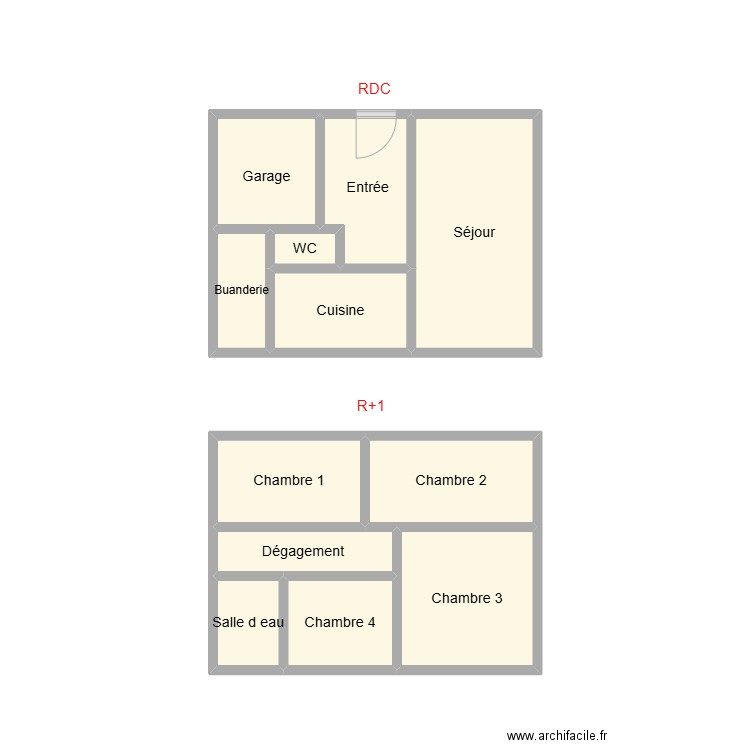 2501 SALAUN. Plan de 12 pièces et 21 m2