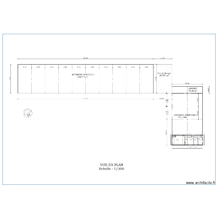 fosse. Plan de 0 pièce et 0 m2