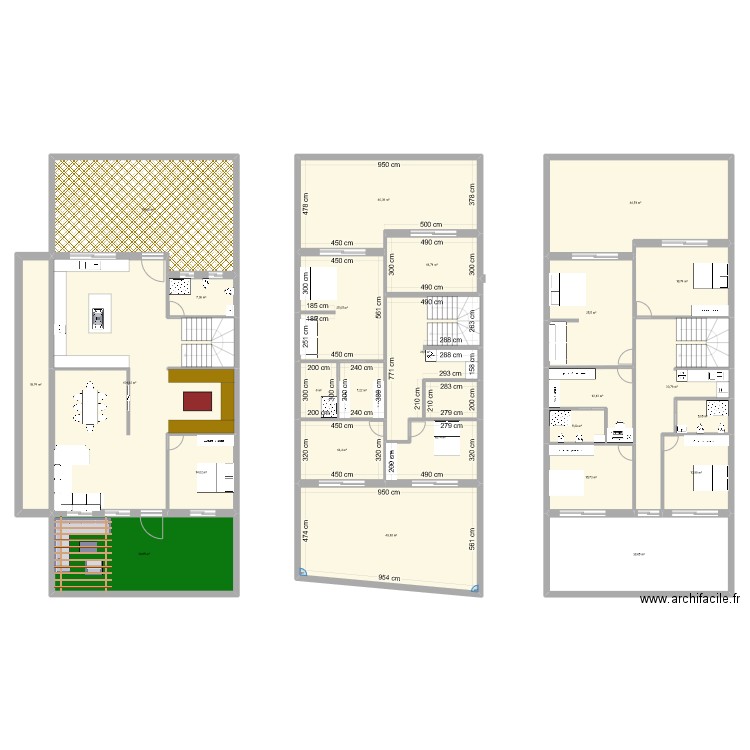 Dalia bouskoura 5.2. Plan de 25 pièces et 646 m2