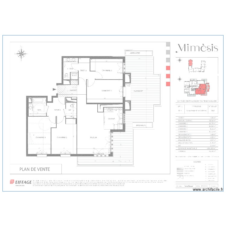 Mimésis 153. Plan de 0 pièce et 0 m2