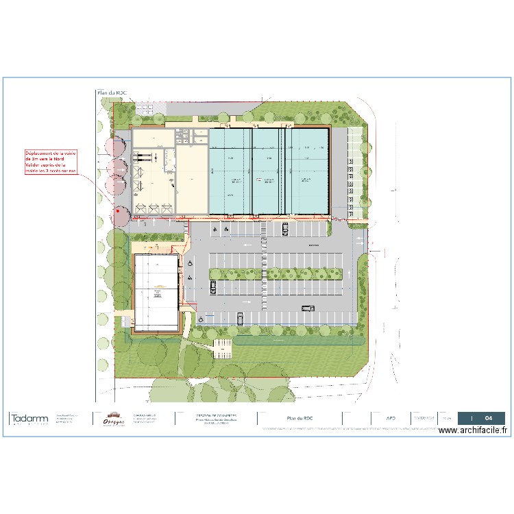 Questembert 3. Plan de 14 pièces et 718 m2