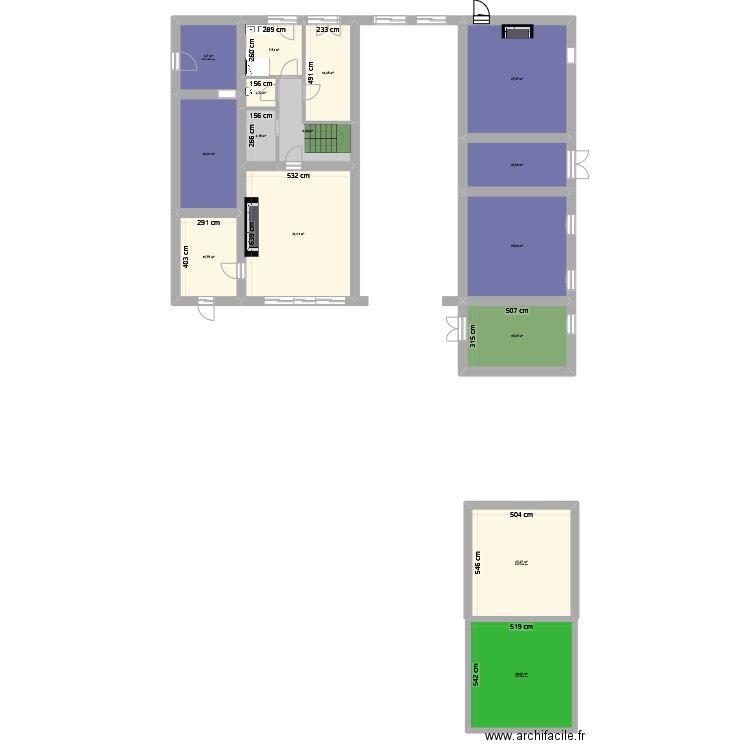 maison verdun 2. Plan de 15 pièces et 244 m2