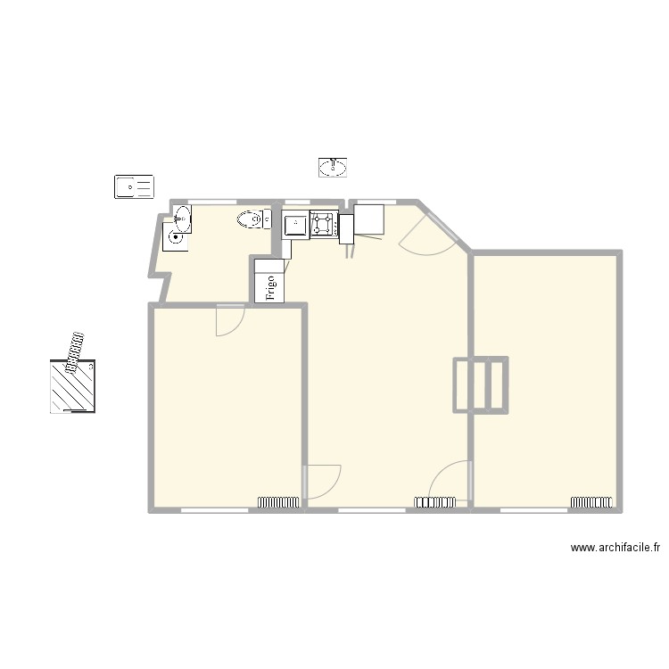 Jussieu final_2. Plan de 7 pièces et 51 m2