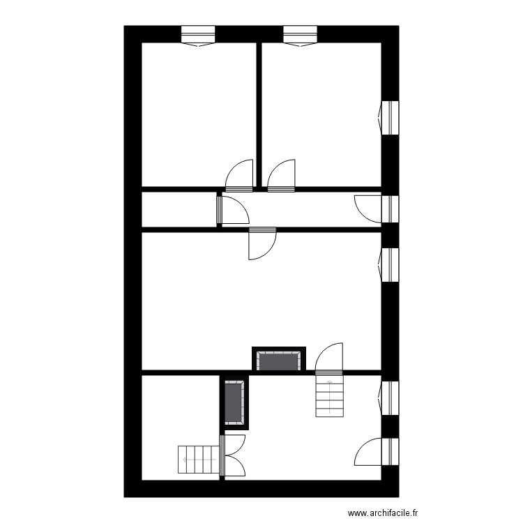 RICHARD chardogne. Plan de 8 pièces et 228 m2