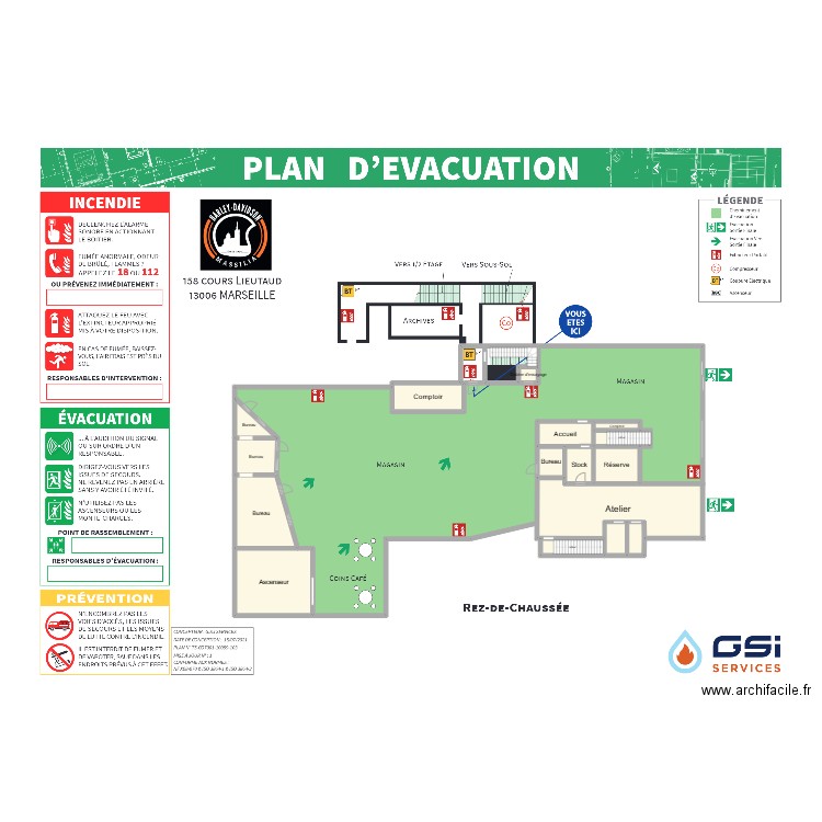 HD Massilia. Plan de 16 pièces et 191 m2