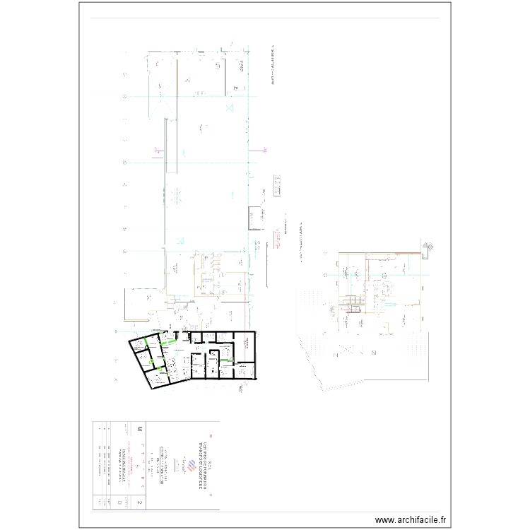 nimes rdc admin 17 uin 2024 version 2. Plan de 2 pièces et 251 m2