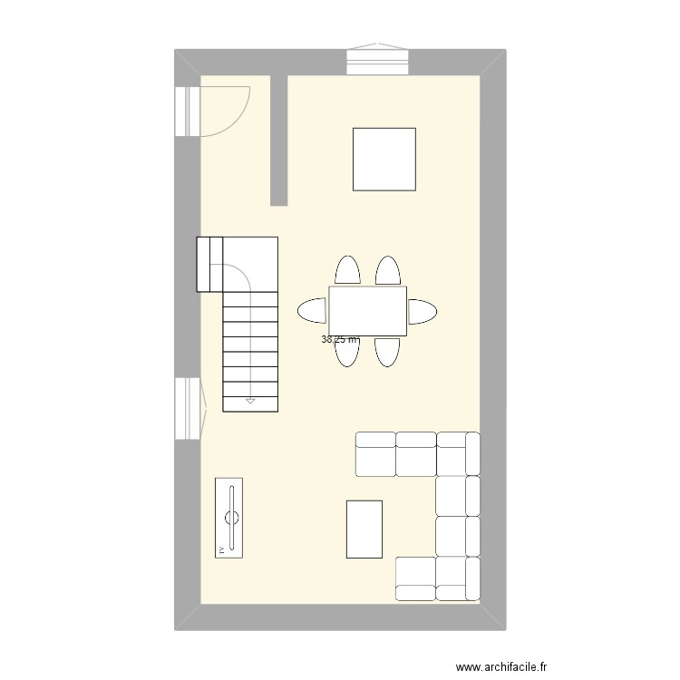 noémie. Plan de 4 pièces et 64 m2