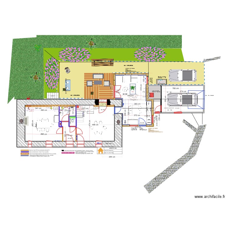 BOY Catherine  . Plan de 13 pièces et 407 m2