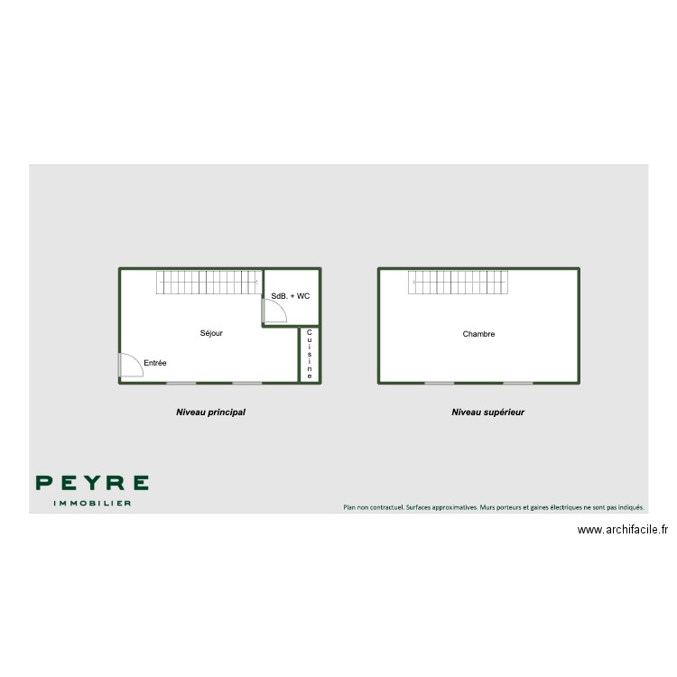 Lot 113. Plan de 4 pièces et 54 m2