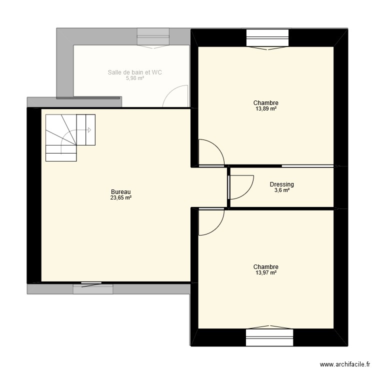 Joigny - Sous-sol. Plan de 14 pièces et 171 m2