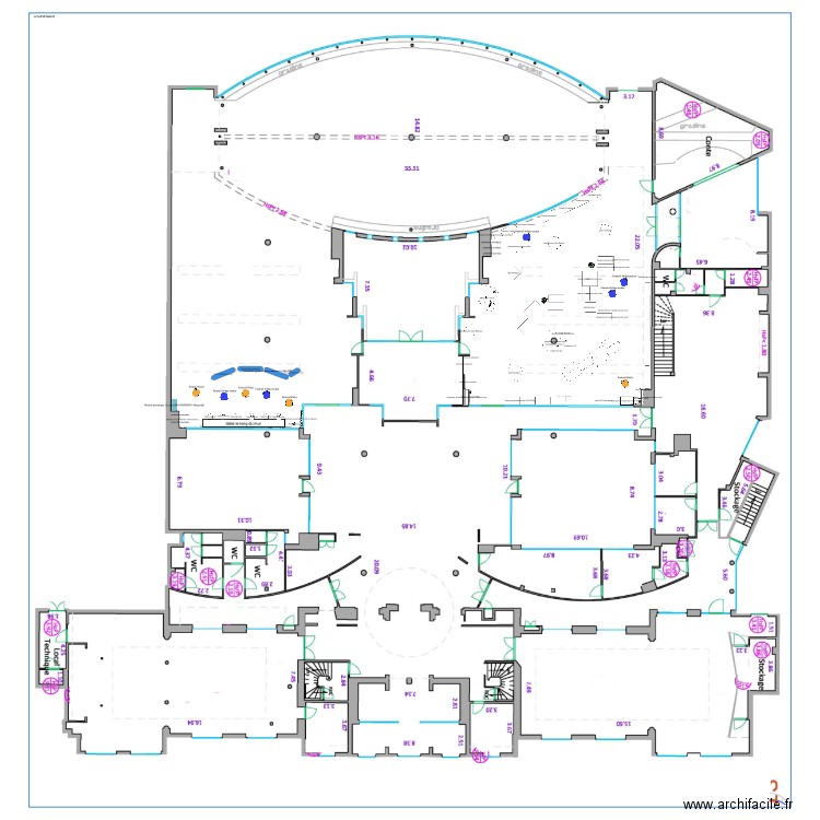  Version SF proposition espace musique 14/03/24. Plan de 0 pièce et 0 m2