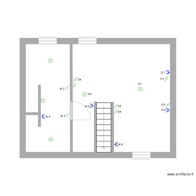 GRenier2. Plan de 2 pièces et 29 m2