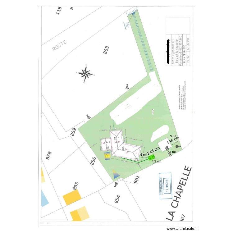 plaza 2. Plan de 0 pièce et 0 m2