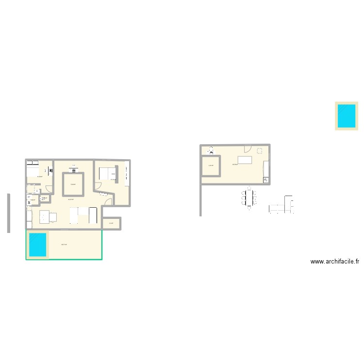 Plan 2. Plan de 10 pièces et 159 m2