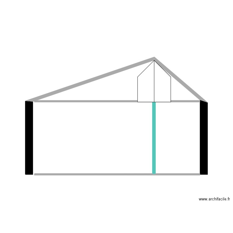 coupe gge. Plan de 0 pièce et 0 m2